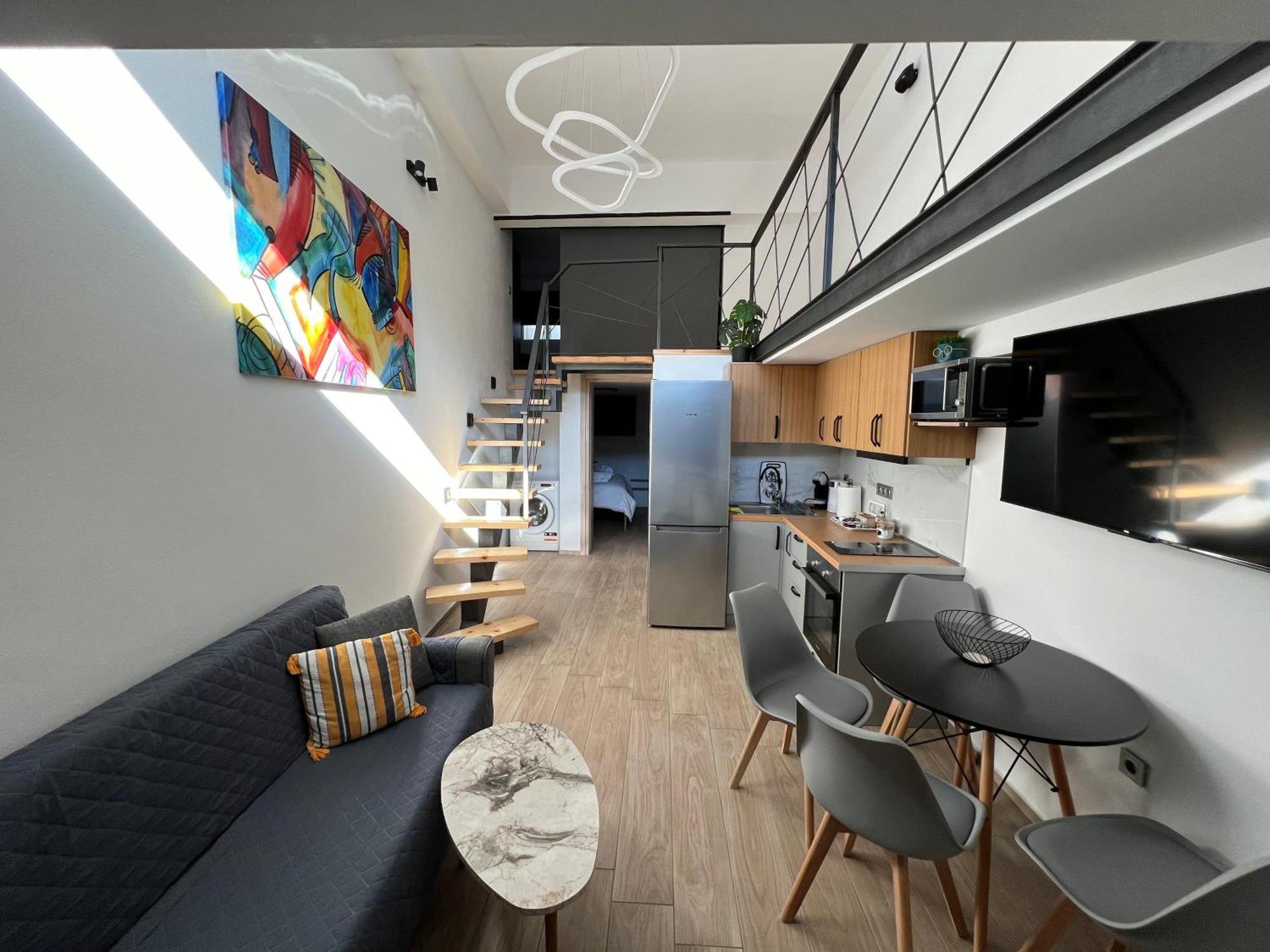 City Center Loft With Private Parking Kavala Exteriör bild